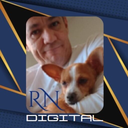 logotipo personal René Nájera Digital